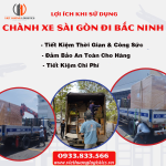 Chành xe Sài Gòn Bắc Ninh - Vận Tải Việt Hương. Báo Giá Nhanh: 0933.833.566(zalo)
