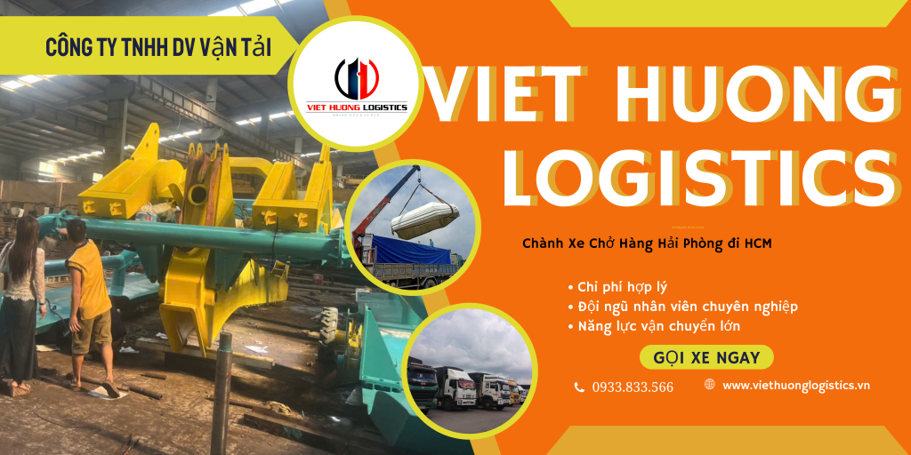 Chành Xe Chở Hàng Hải Phòng đi HCM