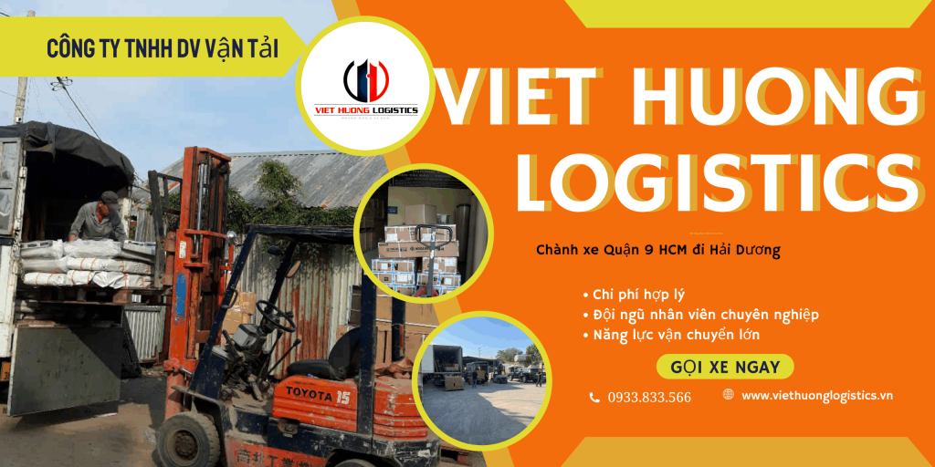 Chành xe Quận 9 HCM đi Hải Dương