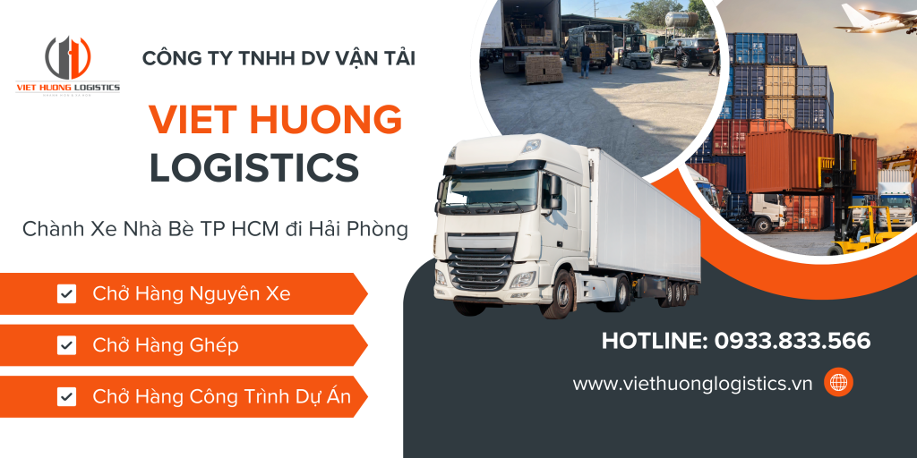 Chành xe Nhà Bè TP HCM đi Hải Phòng