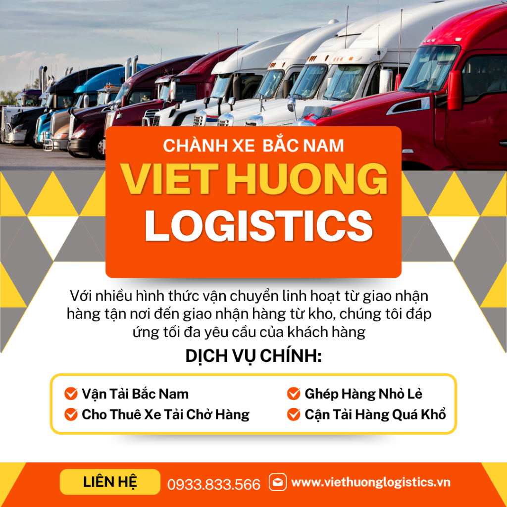 Dịch Vụ Gửi Hàng Bắc Nam đến 34 Tỉnh Thành bao gồm dịch vụ vận chuyển hàng hóa