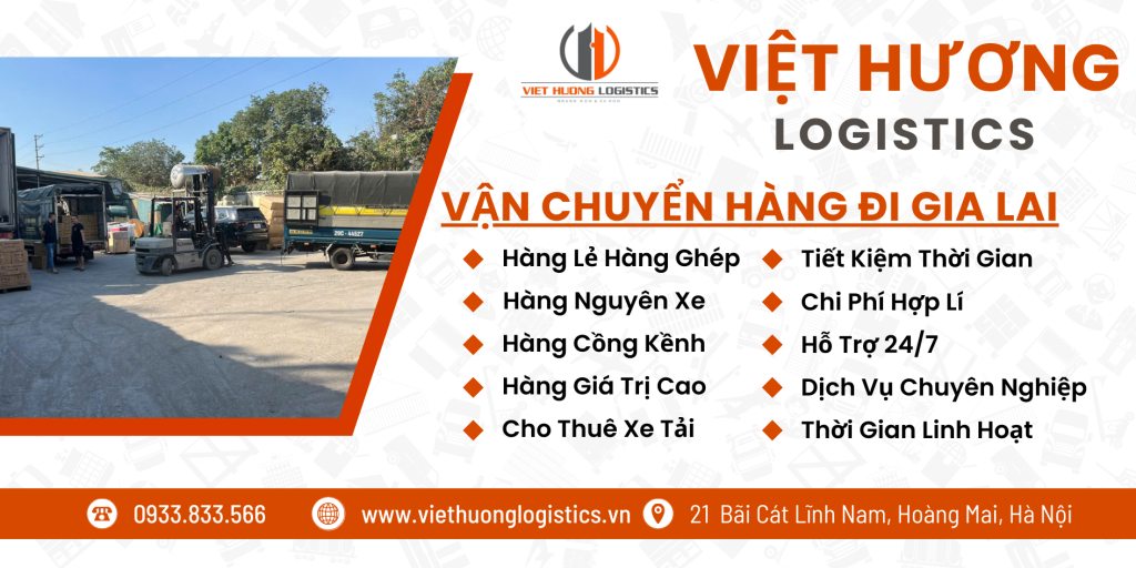 Vận chuyển hàng đi Gia Lai