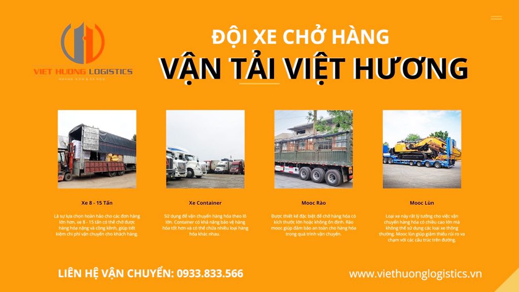 Xe Chở Hàng Đi Hà Nam 2-3 ngày - Vận Tải Việt Hương