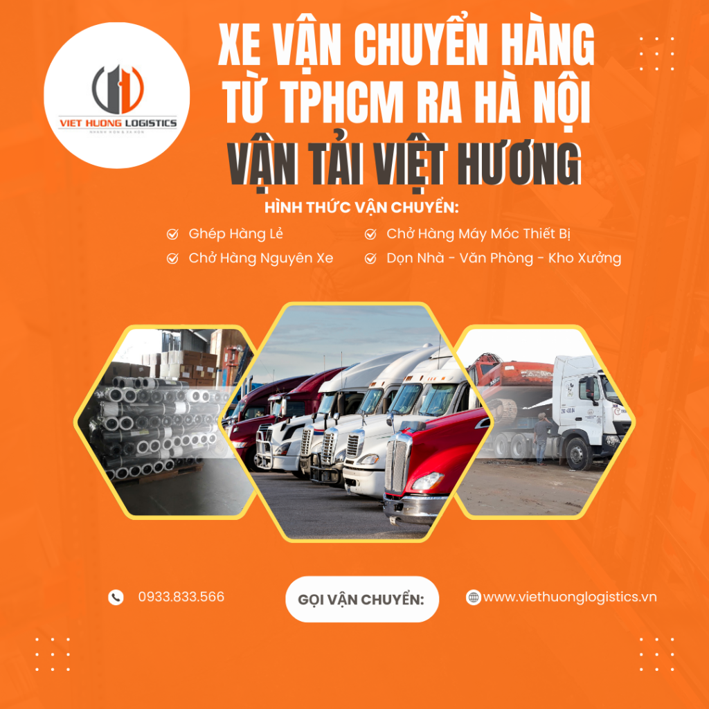 Dịch Vụ Gửi Hàng Tphcm Đi Trong Ngày Giá Rẻ - Vận Tải việt Hương