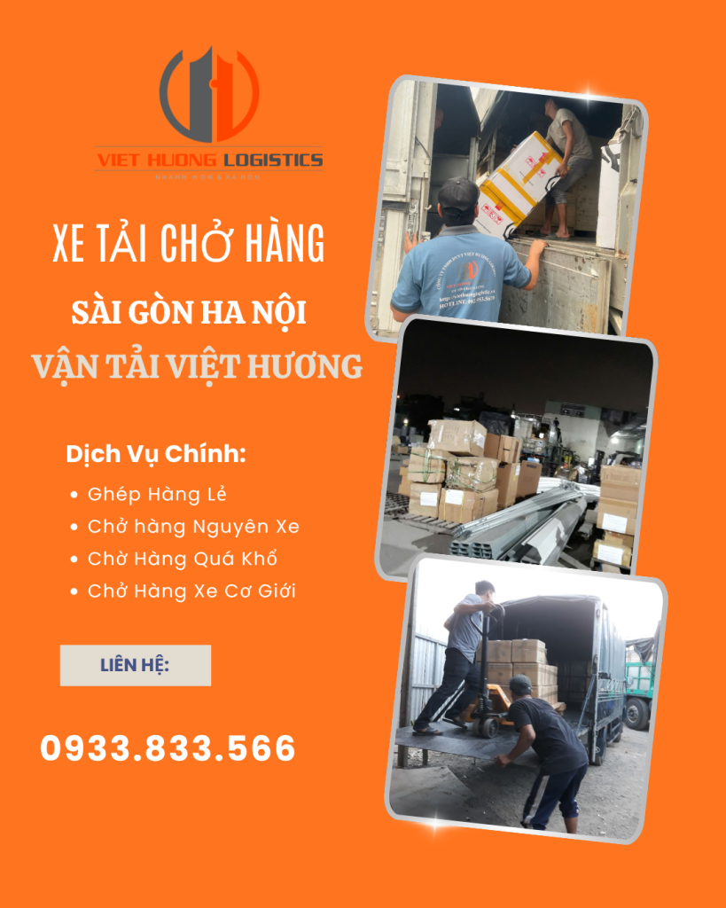 Xe ghép hàng đi Hưng Yên 2-3 ngày I Việt Hương 0933833566