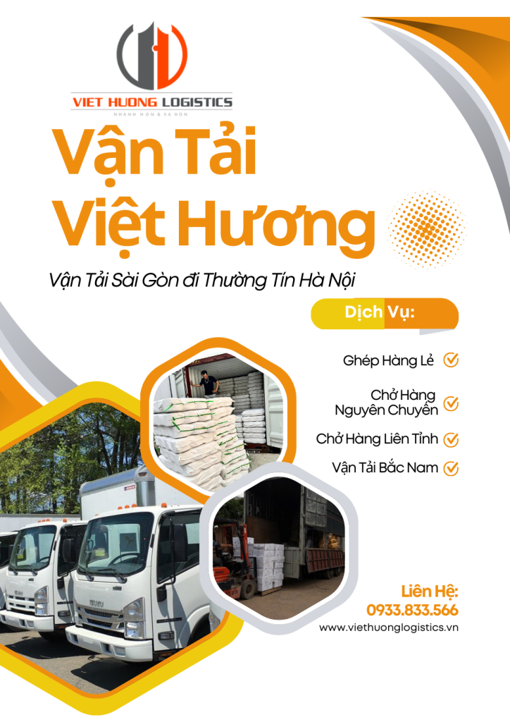 Vận Tải Sài Gòn đi Thường Tín Hà Nội 3 ngày