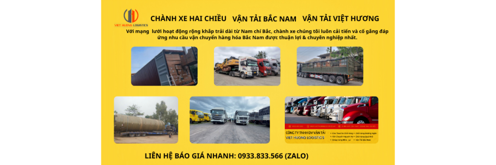 Cho Thuê Xe Chở Hàng HCM đi Hà Nội 2026 - Vận Tải Bắc Nam- ĐT: 0933833566/zalo
