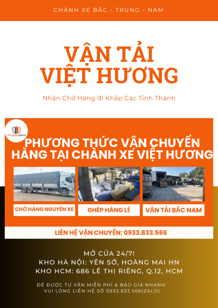 Cho Thuê Xe 15T Chở Hàng Sài Gòn Hà Nội - ĐT 0933833566