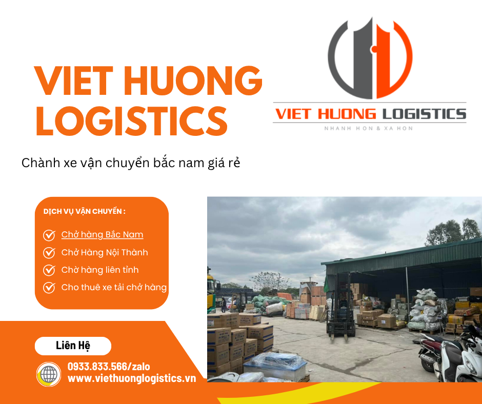 Chành xe vận chuyển bắc nam giá rẻ - Vận Tải Việt Hương. Liên hệ: 0933.833.566/zalo
