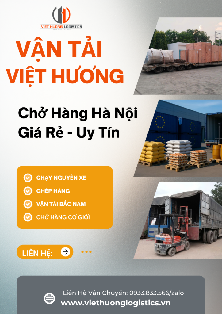 Vận tải hàng hóa SG đi HN 2-3 ngày - Vận Tải Bắc Nam