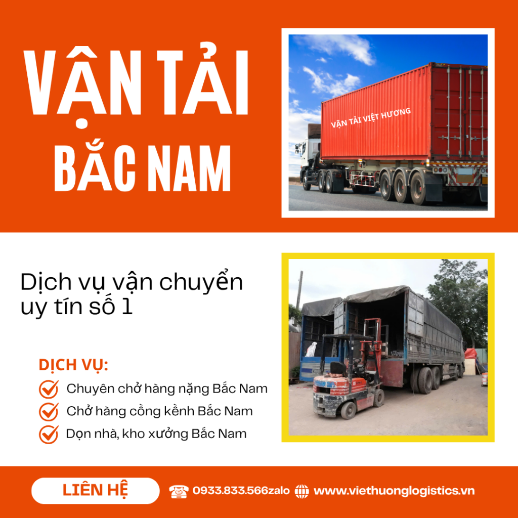 Dịch vụ vận chuyển uy tín số 1 - Việt Hương 0933.833.566