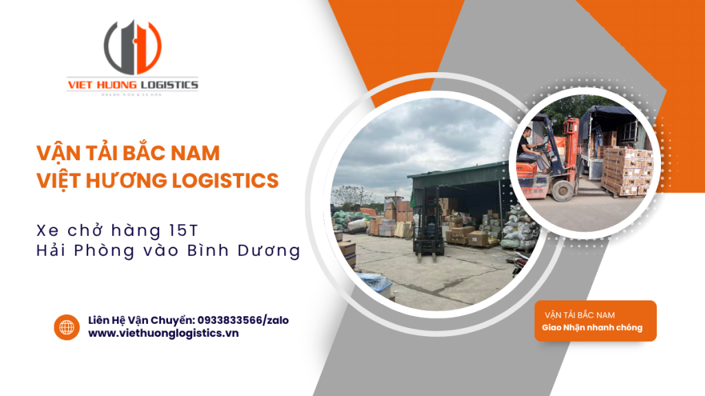 Cho Thuê Xe Tải 15T chở hàng Hải Phòng vào Bình Dương - Liên Hệ: 0933.833.566 (zalo)